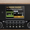 Radio Albrecht DR 866 DAB+, FM przyciski dotykowe, wyjście akustyczne, funkcja budzika orzech włoski