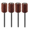 Taśma szlifierska 6.3 mm, P60, P80, P120, P240, zestaw 100 szt, + trzpień 3.2 mm, 2szt.