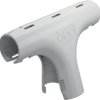 Fitting T-piece, (L x H) 94 x 18 mm, head Ø 16 mm, PP, light gray, for M16, 2153839