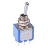 5248ABX606 APEM On-Off-(On) Momentary 6.35mm Miniature Toggle Switch DPDT 4A 30VDC