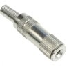 Gniazdo Jack 3.5mm MONO na kabel metal