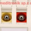 Gniazdo multimedialne podtynkowe 2xRCA typu keystone