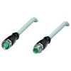 Pepperl+Fuchs 240813-100009 Złącze konfekcjonowane czujnika/aktuatora V31-GM-10M-PVC-V31-GM, piny: 4, 4, 10 m, 1 szt.