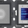 Radio Touch DAB+ z głośnikiem antracyt mat, 29801606