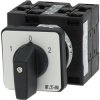 Reversing switch, rotary actuator, 3 pole, 32 A, (W x H x D) 61 x 54 x 102 mm, flush mounting, 030992