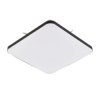 Plafon kwadratowy Babilon 38 cm czarny LED 4000K Light Prestige