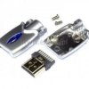 Wtyk HDMI lutowany - pełna obudowa