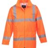 KURTKA OSTRZEGAWCZA PRZECIWD. POMARAŃCZOWA HI-VIS RAIN XXL