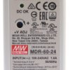 Zasilacz szyny DIN U wy 24V dc I wy 2.5A U we 85 → 264V ac MEAN WELL 60W impulsowy