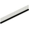 Pin header, 36 pole, pitch 2.54 mm, straight, black, SL 11 190 36 Z