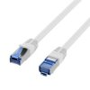 Patchcord Sftp 15M Cat6a Superflex Szary Na Kablu Cat7