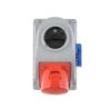 Gniazdo stałe z wyłącznikiem 0-1 32A 5P 400V + 2P+Z 230V IP44 COMBO-POL...