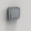 NOWE PLEXO 55 Łącznik schodowy komplet podtynkowy 10 AX - 250V AC szary 069811L