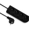 Przedłużacz CLASSIC 4-gniazda z/u 3m /OMY 3x1/ brązowy PSN-403-3