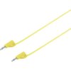 VOLTCRAFT MSB-200 Test lead Banana jack 2mm0.60 m Yellow