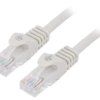 Patch cord U/UTP, Cat 6, RJ45 wtyk z obu stron, linka, CCA, 20m PP6U-20M