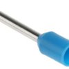 Końcówka kablowa zaciskana 0.75mm² długość 12mm Niebieski średnica 1.2mm Izolowane RS PRO