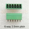 6-way straight PCB header (MCV 1.5/6-G-3.5) - Phoenix Contact