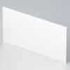 Rear panel, aluminum, (W x H) 73.5 x 39.6 mm, white, B6132112