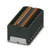 Blok rozdzielczy PTFIX 18X4 BK, czarne złącze przemysłowe - 18 punktów przyłączeniowych o przekroju 4mm2 /8szt./