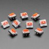 Adafruit Kailh CHOC Low Profile Red Linear Key Switches - 10-pack