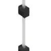 Pin header, 1 pole, pitch 2.54 mm, straight, black, 10056642