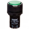 Przycisk sterowniczy monoblok, kryty, niestabilny, 1NO, zielony T0-MB100DY