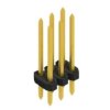 Złącze kołkowe, listwa kołkowa, męskie, proste,Il. pinów: 6, THT, 3A, 100V, SLY 2, raster: 2 mm 10062566