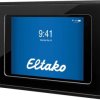Stacja dokująca do zabudowy iPad 10,9/11 z ładowaniem. Czarne anodyzowane aluminium i szkło. InWall/10.9-sz