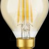 LX023830305 E14 LED lamp, 3 W, 230 lm, 2200 K, gold, filament, dimmable