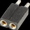 153PF-002-1-50-00 Precision socket, straight, RM 2.54, 2-pin