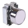 Techna PtecMetPNWhite White Flush Push Button Switch Metal