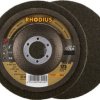 Rhodius 305303 RHODIUS VKSG WS, 2 sztuki filcowa tarcza kompaktowa 125 x 22,23 mm, prosta, 4S-bardzo drobna, TOPline, wy