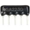 Royal Ohm RNLA05G0223B0E 22k 2% 5 Pin Commoned Resistor Network