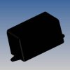 Obudowa uniwersalna SR03-E.9 TEKO SR03-E.9 ABS czarny 71.5 x 38.3 x 40.9 1 szt.