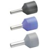 Klauke GR1738 Ferrules 2.5mm² Grey Partially Insulated 500pieces