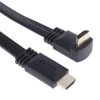 Flat HDMI to HDMI cable, Angled