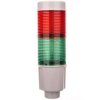 Kolumna sygnalizacyjna o średnicy 45mm, światło zielone i czerwone ciągłe LED 24VDC 8LT4K02BG