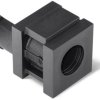 Insert grommet, cable Ø 12 to 13 mm, plastic, black, 440-00014