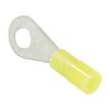 KKO-4YC/5 Konektor oczkowy w izolacji żółtej - oczko 4mm, przekrój przewodu 0.1-0.4mm2 - kpl. 5 szt - WYPRZEDAŻ - 1 opakowanie w