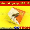 Kabel - aktywny przedłużacz USB 10m