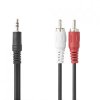 Przewód 2x RCA JACK 3.5mm 150cm AUX kabel cinch-jack
