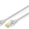 Patch cable, RJ45 plug, straight to RJ45 plug, straight, Cat 6A, S/FTP, LSZH, 30 m, gray, DK-1644-A-300