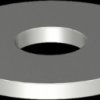 Large area disk, M10, H 1.5 mm, inner Ø 10.5 mm, outer Ø 40 mm, stainless steel, 3403175