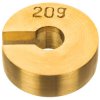 Eisco PH0258G4 - Brass Slotted Mass Weight - 20g