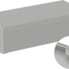 ABS enclosure, (L x W x H) 360 x 160 x 100 mm, light gray (RAL 7035), IP66, 5U350100