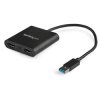 StarTech.com USB32HD2 USB 3.0 to Dual HDMI Adapter, USB to 2x HDMI Monitor Conv