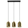 Metalowa lampa wisząca Nilo złota 3xGU10 Light Prestige