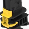 Pin housing, 3 pole, 1 row, black, 1-1670730-2