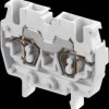 Terminal block, screw connection, 0.12-2.5 mm², 24 A, 8 kV, gray, 1SNA290201R1100
